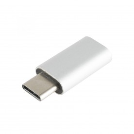 Convertor metalic, tata USB-C - mama microUSB-B - USBC A1